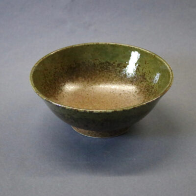 Ramenskål brungrön